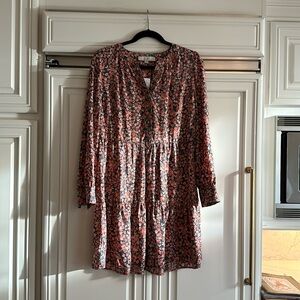 Loft floral dress new with tags